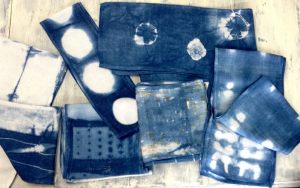 indigo-linen-unisex-scarves